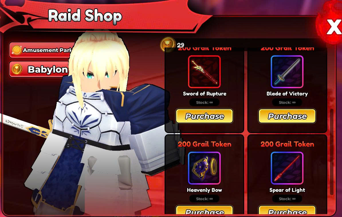 Cày đồ Evo trong raid bất kì ( ghi tên đồ cần vào ô ghi chú ) ( AC )