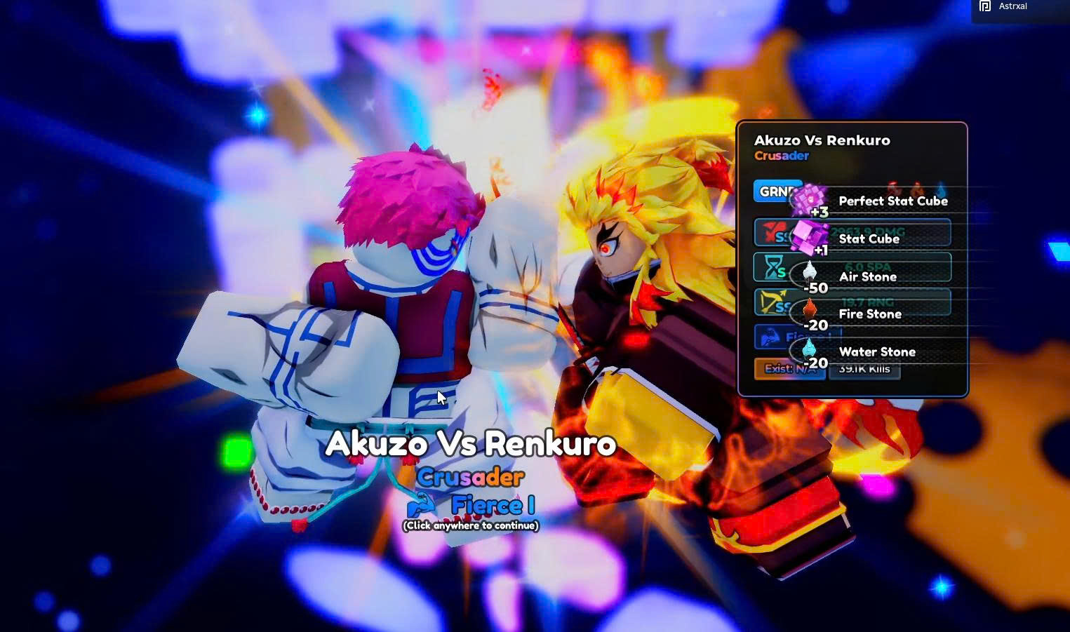 Cày Crusader Akaza vs Rengoku ( AC )