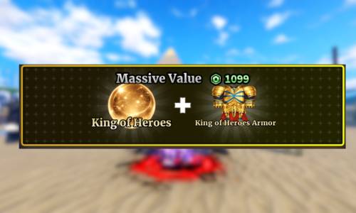 King of Heroes + King of Heroes Armor ( Gamepass Sailor Piece )