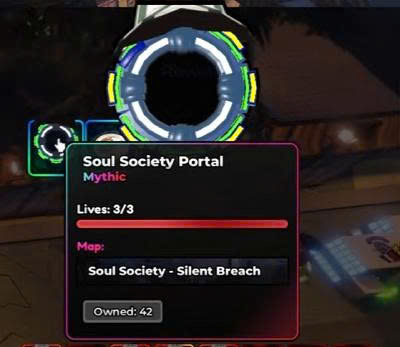 Cày 50 Soul Society portal ( có tỉ lệ ra portal secret ) ( AC )