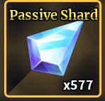 (Trade) 2500 Passive Shard ( Sailor Piece )