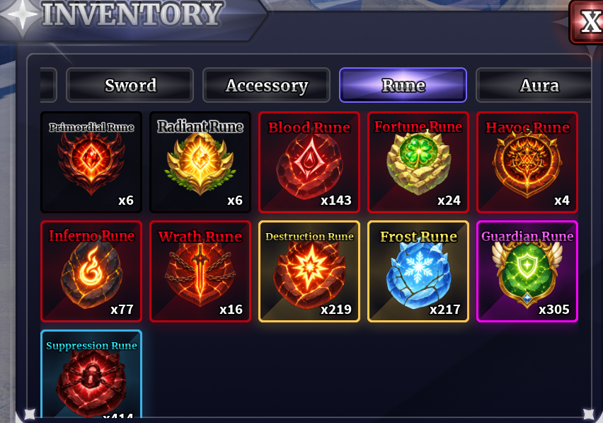 Combo Lấy 2 Rune Secret ( Yêu cầu acc level max ) ( Sailor Piece )