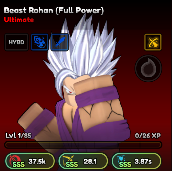 Gohan Evo ( Random Chỉ Số )