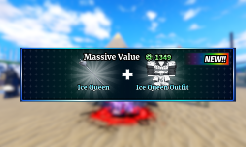 Ice Queen + Ice Queen Outfit ( Gamepass Sailor Piece )