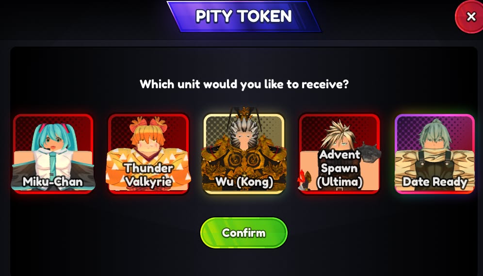 Chọn 1 trong 5 Skin ( Ghi Tên Vào Ô Ghi Chú )