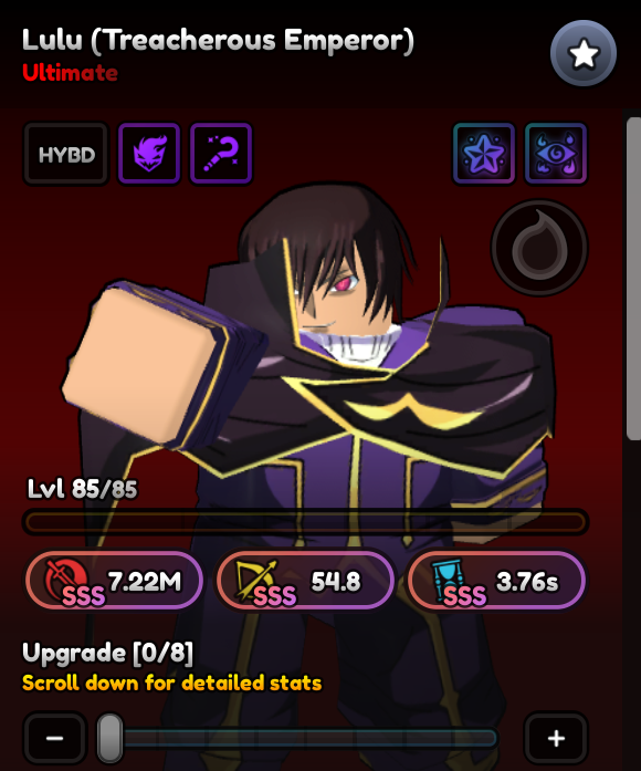 Lu Lu Đã Evo Random Chỉ Số